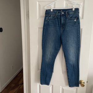 Gap True Skinny High Rise Jeans Blue 10/30